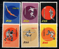 Taiwan 1960 Mi. 390-395 Neuf ** 100% Sport - Nuovi