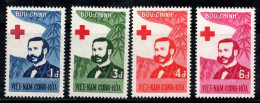 Sud Vietnam 1960 Mi. 208-211 Neuf ** 100% Croix-Rouge - Viêt-Nam