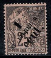 Saint-Pierre-et-Miquelon 1892 Mi. 45 Neuf * MH 100% 1 C Sur 25 C - Unused Stamps