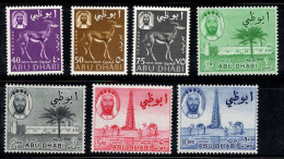 Abou Dhabi 1964 Mi. 5A-11C Neuf ** 100% Paysages, Gazelle - Abu Dhabi