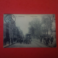 CHERBOURG RUE DE L ABBAYE TRAMWAY - Cherbourg