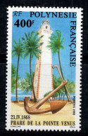 Polynésie Française 1988 Yv. 302 Neuf ** 100% 400 F, Phare - Neufs