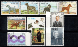 Irlande 1983 Mi. 510-19 Oblitéré 100% Personnes Célèbres, Chiens Irlandais - Used Stamps