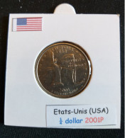 Etats-Unis Quater Dollar 2001P (New York) Statue De La Liberté - 1999-2009: State Quarters