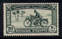 Égypte 1926 Mi. 108 Neuf ** 80% Exprés 20 M, Motard - Neufs