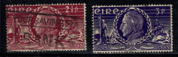 Irlande 1948 Mi. 100-101 Oblitéré 100% Tonalité De Wolfe - Used Stamps