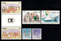 Irlande 1992 Mi. 782-83,794-97 Neuf ** 100% Amérique, Art, Jeux Olympiques - Neufs