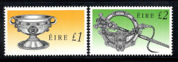 Irlande 1990 Mi. 707,728 I AII Neuf ** 100% Calice D'argent, Tara Fibula - Neufs