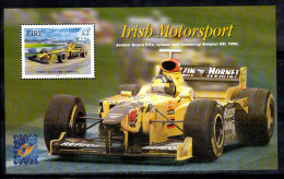 Irlande 2001 Mi. Bl.38 I Bloc Feuillet 100% Neuf ** 2 £, Irish Motorsport - Blocks & Kleinbögen