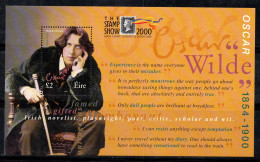 Irlande 2000 Mi. Bl.35 I Bloc Feuillet 100% Neuf ** 2 £, Oscar Wilde - Hojas Y Bloques