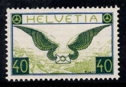 Suisse 1929 Mi. 234 Neuf * MH 100% Poste Aérienne 40 C, Ailes - Nuovi