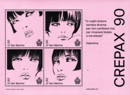 San Marino - 2023 - 90th Anniversary Of The Birth Of Guido Crepax, Comic-strip Artist - Mint Stamp Sheetlet - Nuovi