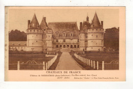 MESNIERES - Château - Pavillon Central, Face Ouest. - Mesnières-en-Bray