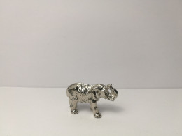 Kinder :   Wildtiere 1985 - Elephant - Chrom - Figurines En Métal