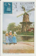 NEDERLAND - 1958 - CARTE MAXIMUM - COSTUMES TRADITIONNELS - Maximumkaarten