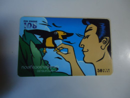 THAILAND USED  CARDS PIN 108  CULTURE  BIRDS   BIRD - Cultura