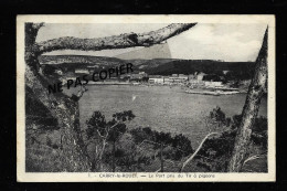 Cp  CARRY LE ROUET  Le Port  Pris Du Tir A Pigeons   Oblit MARTIGUES  1938 - Carry-le-Rouet