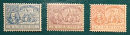 1907 Michel-Nr. 72-74 Mit Falz (DNH) - Unused Stamps