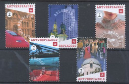 TIMBRE  ZEGEL STAMP  BELGIQUE PETIT LOT 10 X VALEURS CONSTANTES BELGIQUE  XX 3767-3771  XX - 2013-... King Philippe