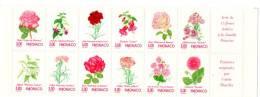 MONACO -- MONTE CARLO -- Carnet -- Timbres 3 Francs 1995 -- Flore -- Peintures Originales Par Colette THURILLET - Postzegelboekjes