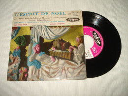 B12 / Choeur Du College De Montreux - Esprit De Noël – EPL 7690 - FR 1959  EX/EX - Formats Spéciaux