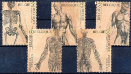 TIMBRE  ZEGEL STAMP  BELGIQUE ANDREAS VESALIOS 4416-4420  XX - 2013-... Rey Felipe