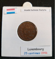 Luxembourg 25 Centimes 1946 - Luxembourg