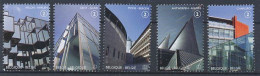 TIMBRE  ZEGEL STAMP  BELGIQUE LES BATIMENTS 4160-4164  XX - 2013-... König Philippe