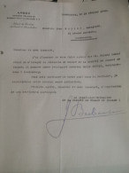 Lettre, Société De Chasse De Canach 1940. Signé - 1940-1944 German Occupation