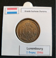 Luxembourg 1 Franc 1946 - Luxembourg