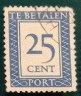 1947/1956 Michel-Nr. 94 Gestempelt (DNH) - Taxe