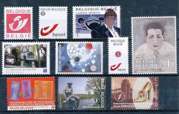 TIMBRE  ZEGEL STAMP  BELGIQUE PETIT LOT 10 X VALEURS CONSTANTES  XX - 2013-... Roi Philippe