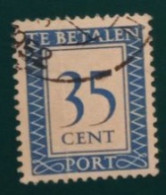 1947/1956 Michel-Nr. 96 Gestempelt (DNH) - Taxe