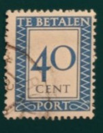 1947/1956 Michel-Nr. 97 Gestempelt (DNH) - Impuestos