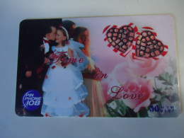 THAILAND USED    CARDS PIN 108  HAPPY VALENTINE DAY - Kultur