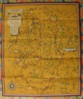 France. Auvergne.  En Anglais. Document Touristique Dépliant-plan. Sd (vers 1950) - Culture