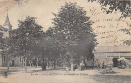 La Garenne Colombes  - Bezons        92      Le Marché Et L'Eglise        (Voir Scan) - La Garenne Colombes