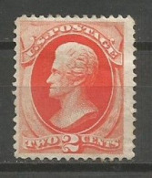 USA Scott #178 MH / * 1875 Scott CV: 350.00$ - Unused Stamps