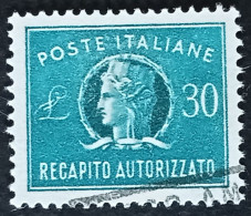 Italie - Express - 1956-77 - YT N°40 - Oblitéré - Eilpost/Rohrpost