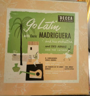 Enric Madriguera And His Orchestra And Desi Arnaz And The Latinos ‎– Go Latin - 25 Cm - Formats Spéciaux