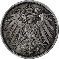 Allemagne, Empire, Guillaume II, 1 Mark, 1906 A, KM 14 - 1 Mark
