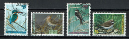 Luxembourg 1993 - YT 1280/1283 - Endangered Birds, Oiseaux Menacés - Gebraucht