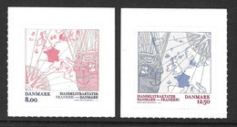 DANEMARK, Echanges Commerciaux, Emission Commune France-Danemark, 2013, Neufs ** - Unused Stamps