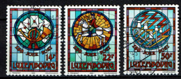 Luxembourg 1992 - YT 1252/1254 - The 150th Anniversary Of Posts And Telecommunications - Gebraucht