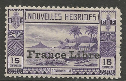 NOUVELLES-HEBRIDES TAXE N° 126 NEUF**  SANS CHARNIERE NI TRACE / Hingeless / MNH - Ungebraucht