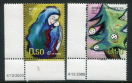 BOSNIA HERCEGOVINA (CROAT) 2005 Christmas MNH / **.  Michel 164-65 - Bosnia And Herzegovina