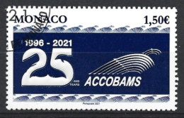 Monaco 2021. Scott #3051 (U) Agreement On The Coservation  *Complete Issue* - Used Stamps