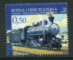 BOSNIA HERCEGOVINA (CROAT) 2005 Metkovic-Mostar Railway MNH / **.  Michel 158 - Bosnia Erzegovina