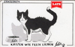 Katze Mit LATZ TK K 680 /1993 ** 35€ Katzen Werden Beste Tier-Nahrung Lieben Futter Wie Felix TC Fauna Phonecard Germany - K-Serie : Serie Clienti