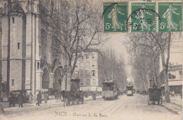 NICE: Avenue De La Gare - Tramway - Ferrocarril - Estación